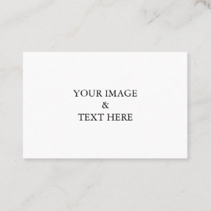 Personalized Custom Your Own Photo  Business Card