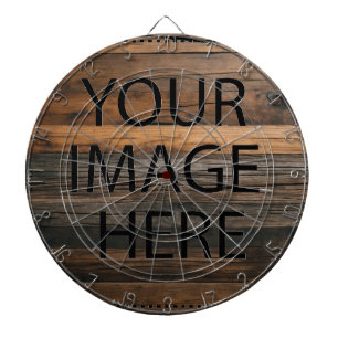 Personalized Custom Your Own Photo & Text Dartboard