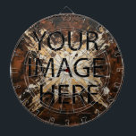 Personalized Custom Your Own Photo & Text Dartboard<br><div class="desc">You can add your favorite photo. This is perfect gift idea. Personalize with your name and other text.</div>