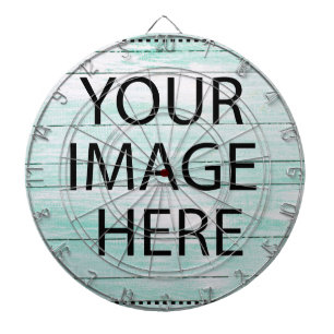 Personalized Custom Your Own Photo & Text Dartboard