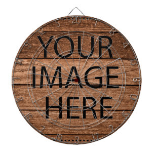 Personalized Custom Your Own Photo & Text Dartboard