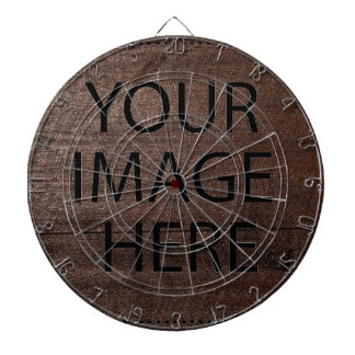 Personalized Custom Your Own Photo & Text Dartboard