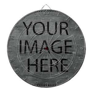 Personalized Custom Your Own Photo & Text Dartboard