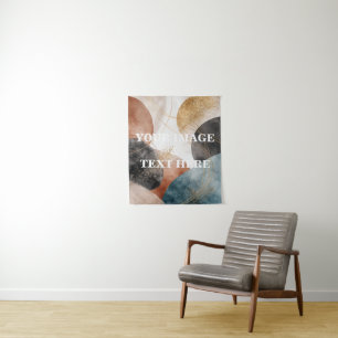 Personalized Custom Your Own Photo & Text Tapestry