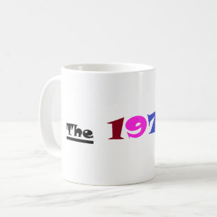 Personalized Customized 1970's Coffee Mug