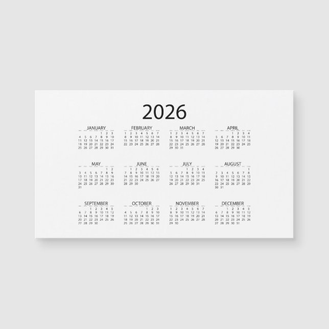 Personalized Customized 2026 (Front)