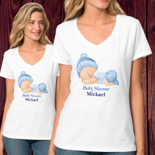 Personalized Cute Baby Shower  T-Shirt