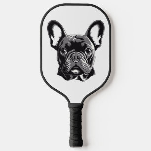 Personalized Cute French Bulldog Dog Pickleball Paddle