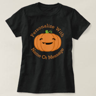 PERSONALIZED Cute Little Pumpkin T-Shirt