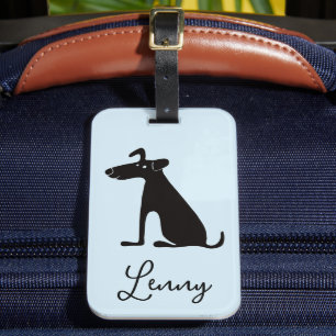 Personalized cute luggage tag