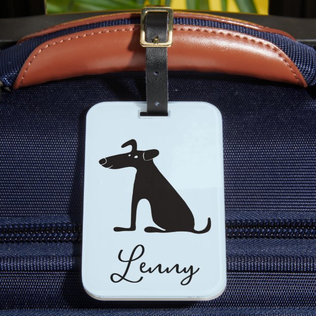 Personalized cute luggage tag (Front Insitu 2)