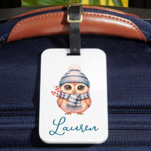 Personalized cute luggage tag