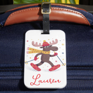 Personalized cute luggage tag