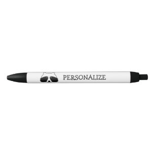 Personalized cute raccoon kid's writing pens