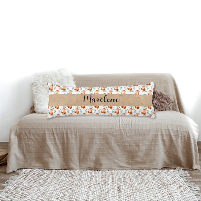 Personalized Cute woodland Fox nursery decor Body Cushion (Creator Uploaded)