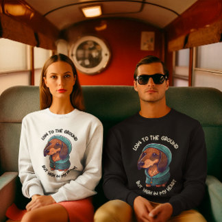 Personalized Dachshund Sausage Dog, Doxie mom/dad Sweatshirt