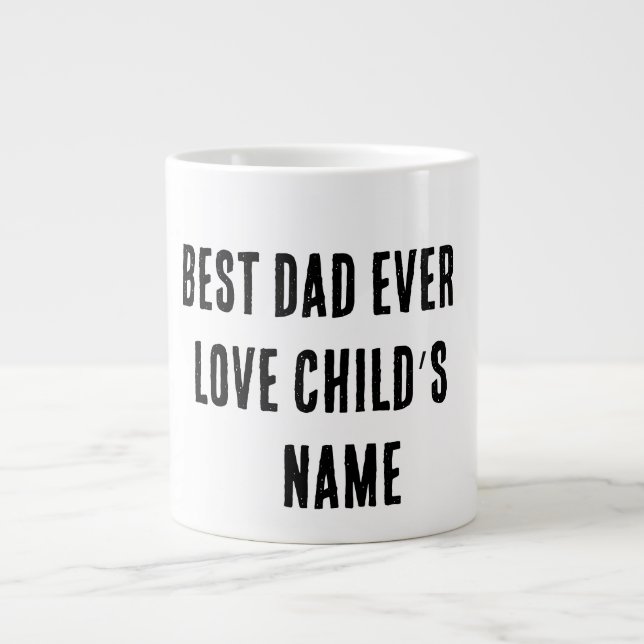 Personalized Dad Mugs (Front)