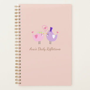 Personalized Daily Reflections Notebook - Cute Planner