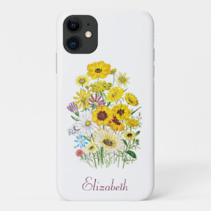 Personalized Daisies Case-Mate iPhone Case