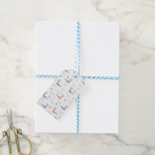 Personalized Dancing Mermaid Illustration Sea  Gift Tags