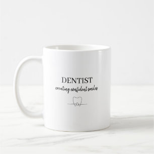 Personalized Dentist Creating Confident Smiles Coffee Mug