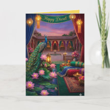 Personalized Diwali Festival Greeting Card