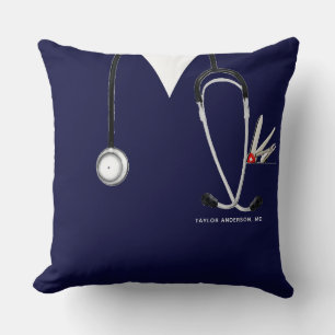 personalized doctor gift cushion