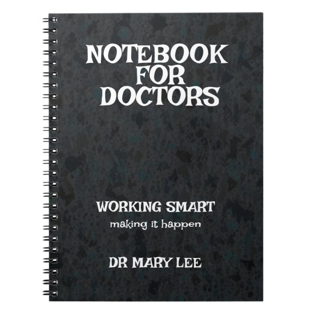 Personalized Doctor Notebook (Front)