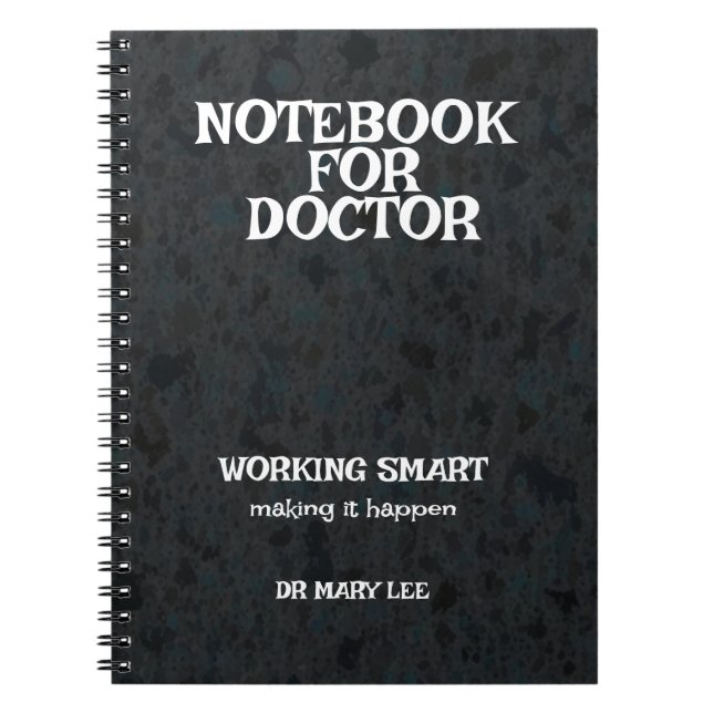 Personalized Doctor Notebook (Front)