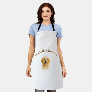 Personalized Dog Apron   Custom Photo & Text