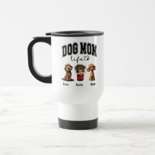 Personalized Dog Mom – Happy Mother’s Day Travel Mug