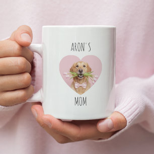 Personalized Dog Mom Mug with Photo Custom Pet