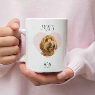 Personalized Dog Mom Valentine Mug Custom Pet Ph