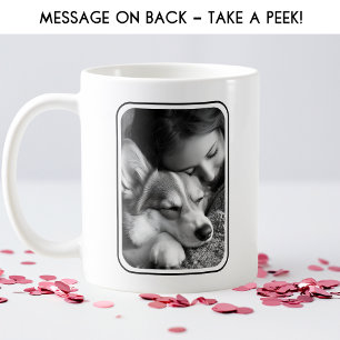 Personalized Dog Photo Happy Valentine's for Her Coffee Mug