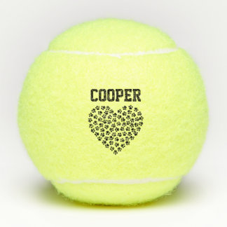 Personalized Dog Tennis Balls