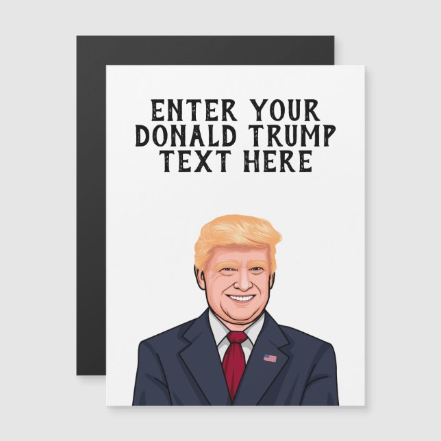 PERSONALIZED DONALD TRUMP (Front/Back)
