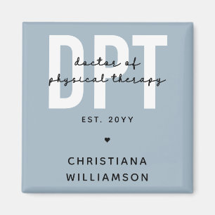 Personalized DPT Doctor of Physical Therapy Magnet