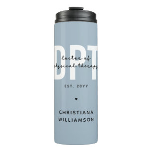 Personalized DPT Doctor of Physical Therapy Thermal Tumbler