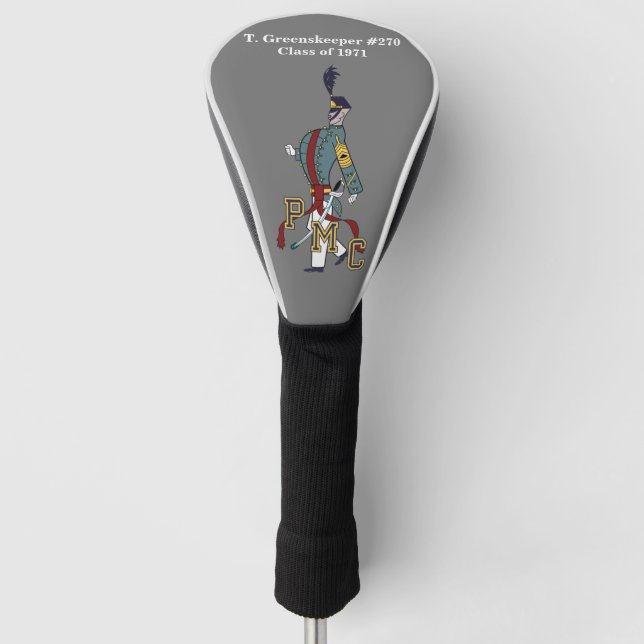 * PERSONALIZED Driver Head Cover w/Proud Cadet (Front)