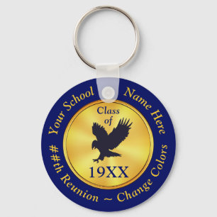 Personalized EAGLE, Class Reunion Party Favors,  Key Ring