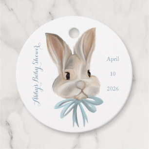 Personalized Easter Bunny Gift Tag