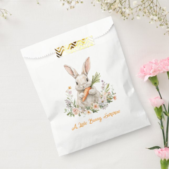 Personalized Easter Bunny  Happy easter Favour Bags (Sealed)