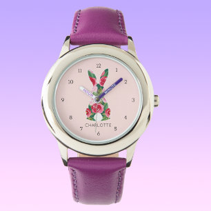 Personalized Easter Bunny Kids' Watch 
