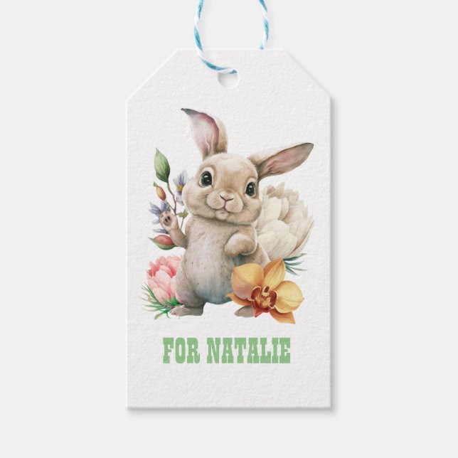 Personalized Easter Gift Tag (Front)
