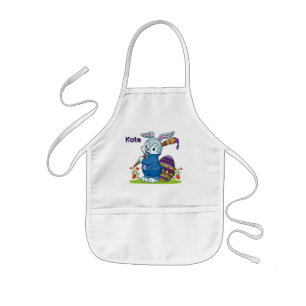Personalized Easter Painter  Kids Apron