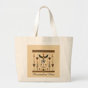 Personalized Egyptian Eye of Horus Tote Bag