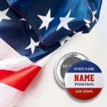 Personalized Election Campaign Button<br><div class="desc">Personalized Election Campaign Button.</div>