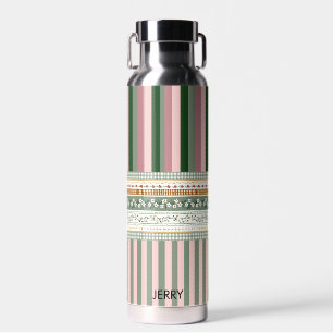 Personalized Elegant Pattern Water Bottle