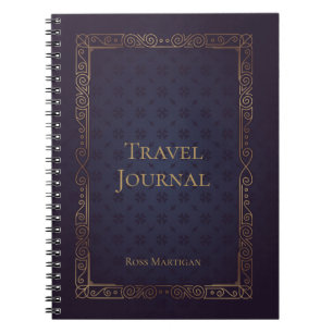 Personalized Elegant Travel Journal