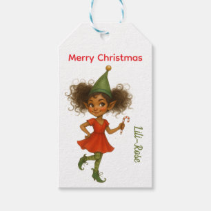 Personalized Elf Gift Tags North Pole Christmas